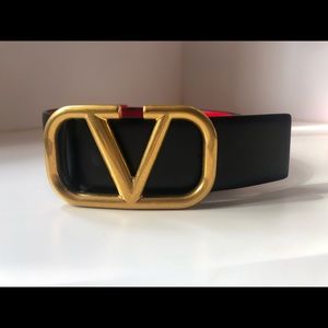 Valentino Go Logo reversible belt 85cm
